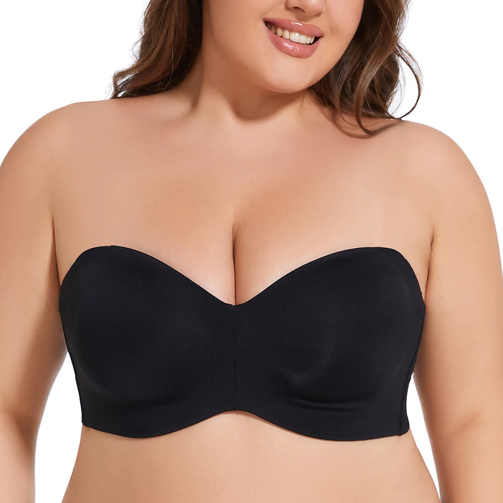 Sheroine™ Strapless Bra – Seamless Lift & High Support