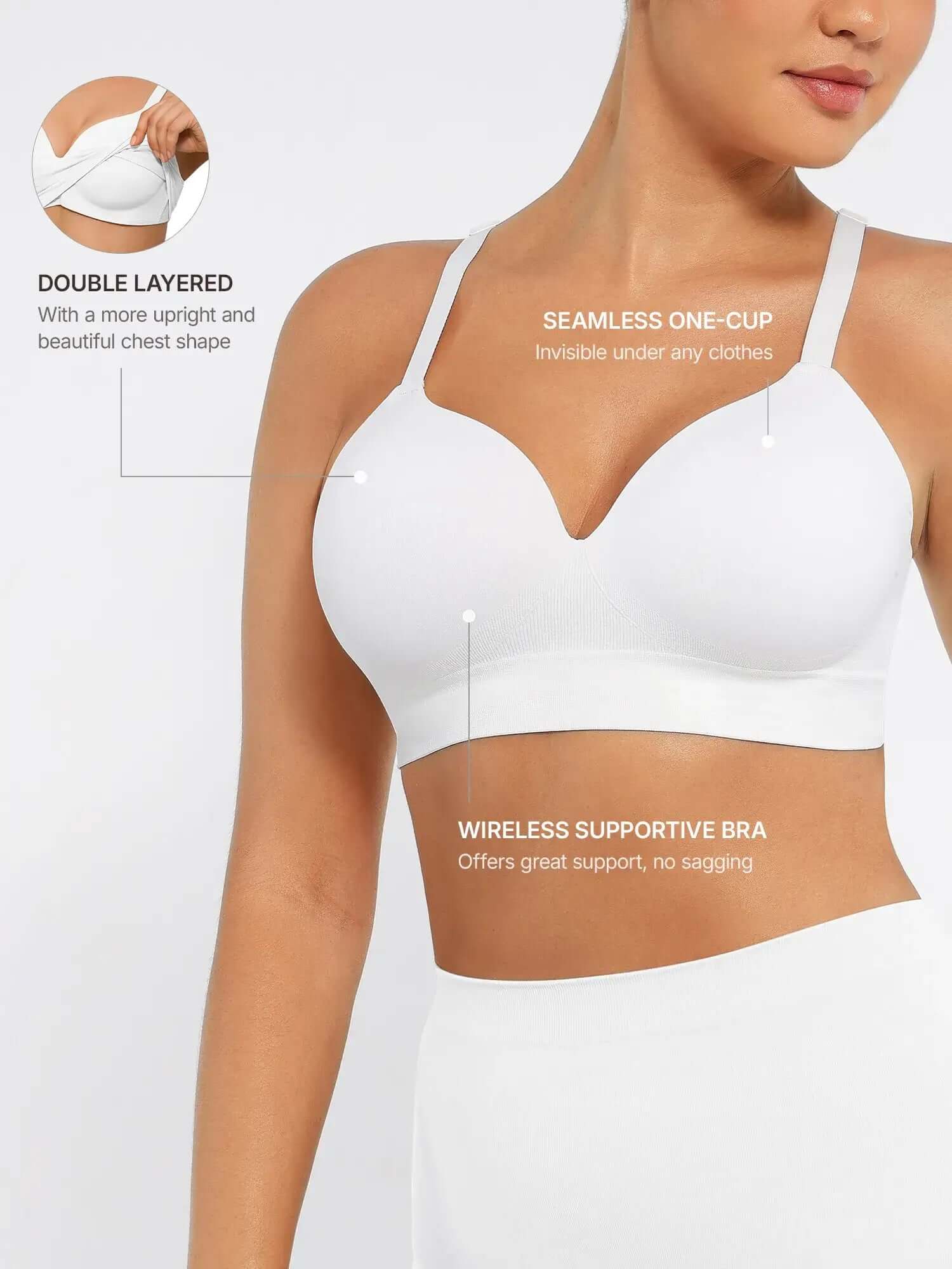 Embrace™ The Wireless Push-Up Bra That Lifts Your Shape & Confidence