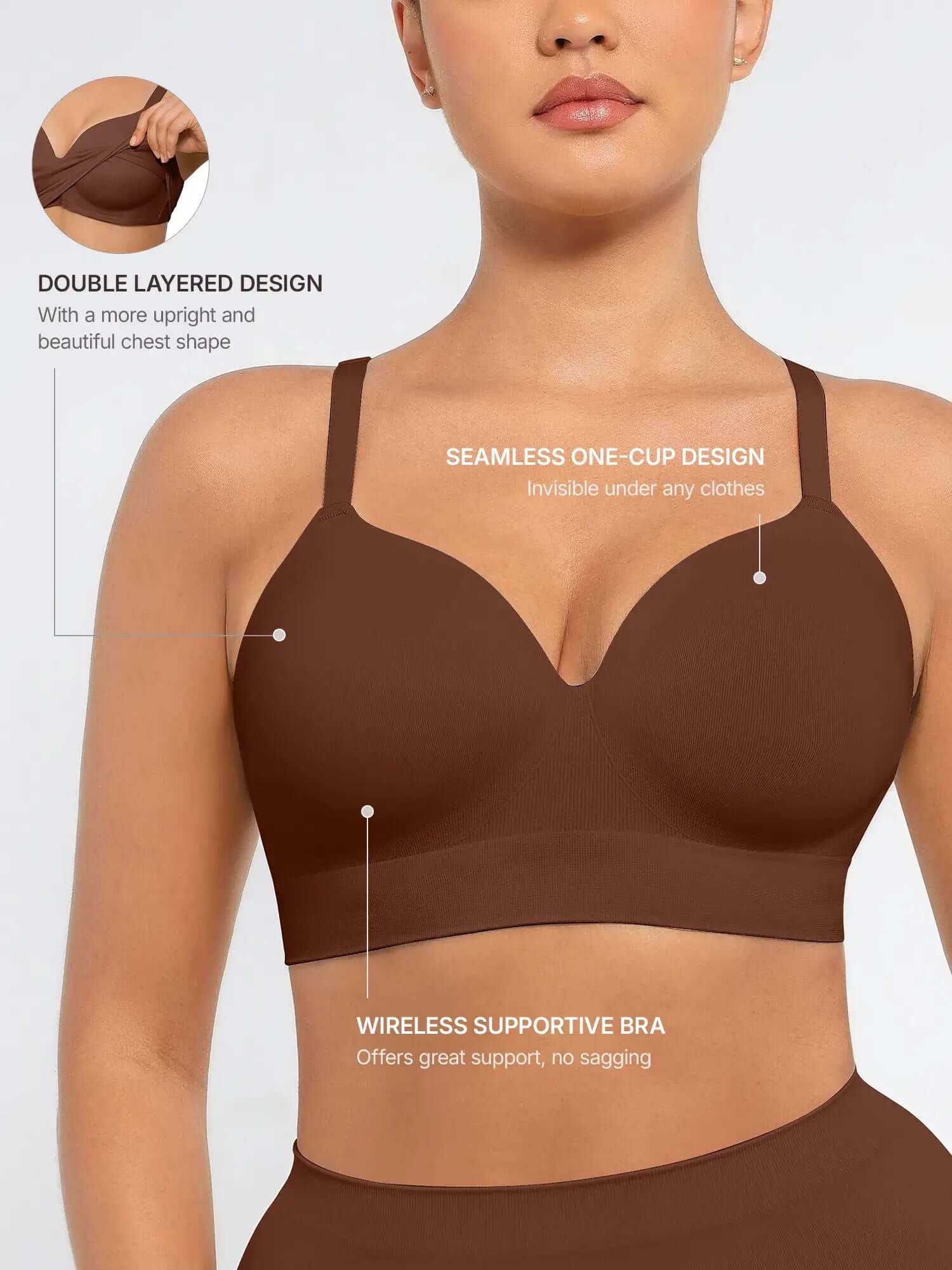 Embrace™ The Wireless Push-Up Bra That Lifts Your Shape & Confidence