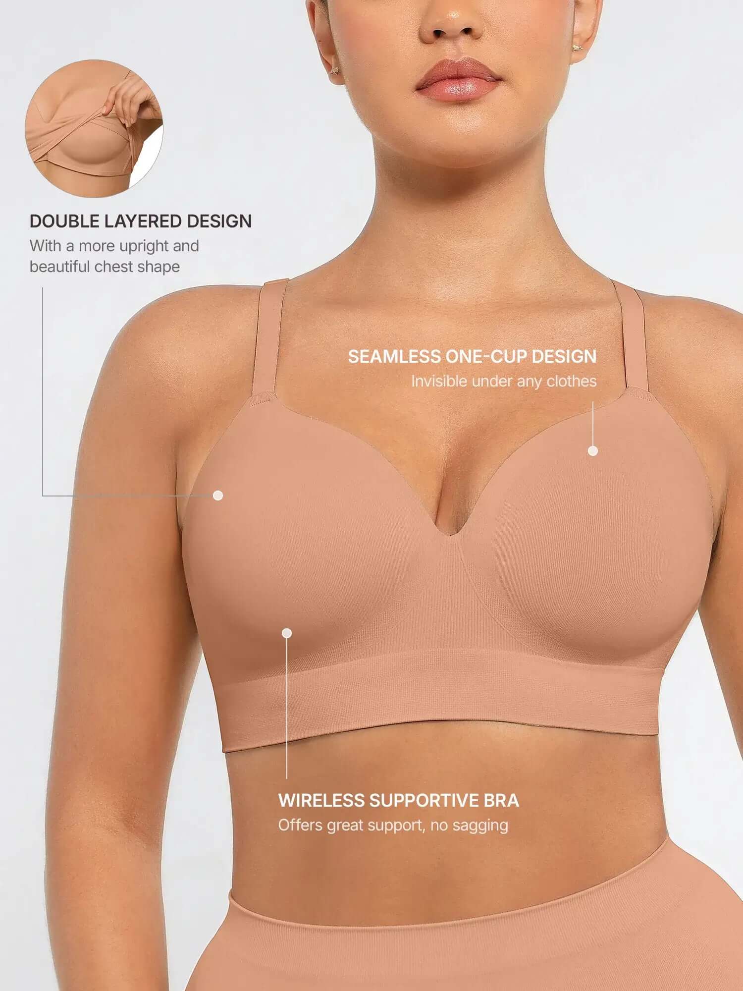 Embrace™ The Wireless Push-Up Bra That Lifts Your Shape & Confidence