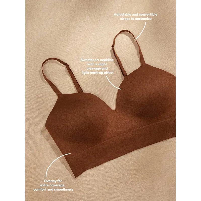 Wireless Plus Size Bra – Shaping, Gather-Up Design