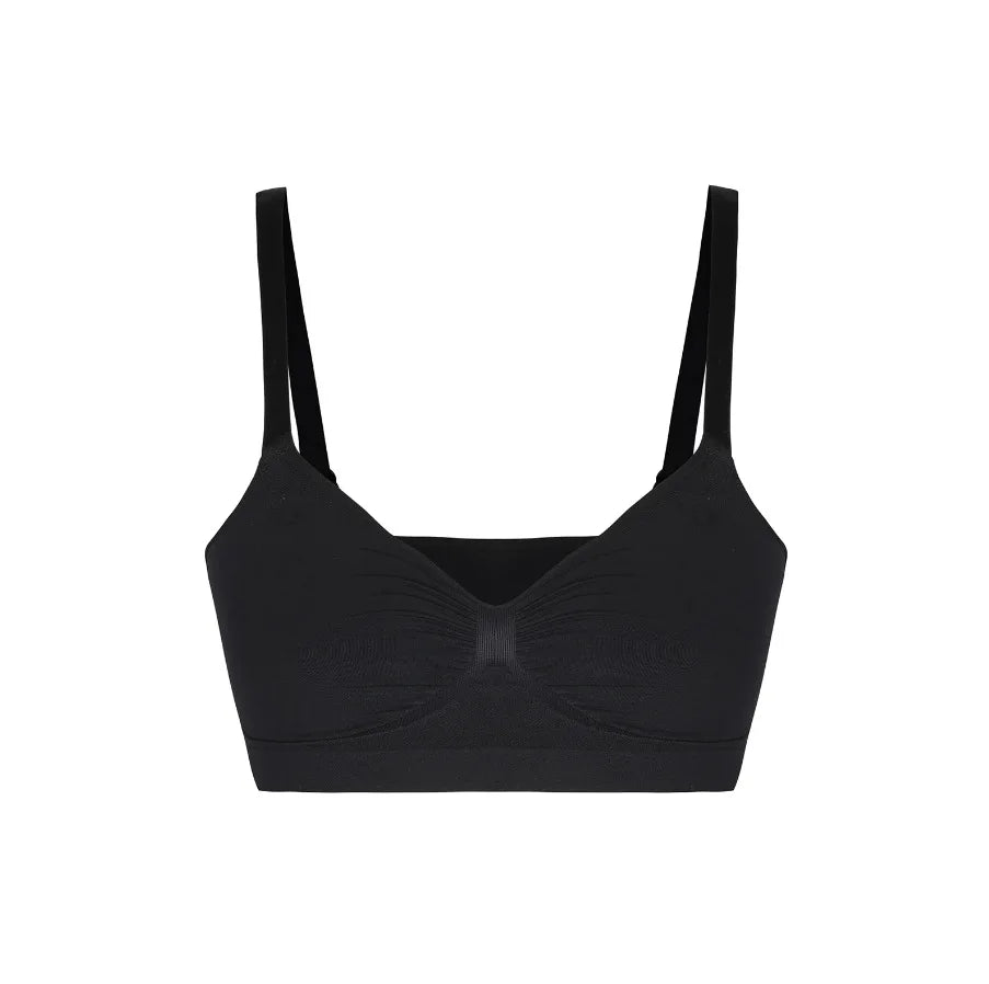 Seamless Wireless Push-Up Bra – Full Coverage & Adjustable