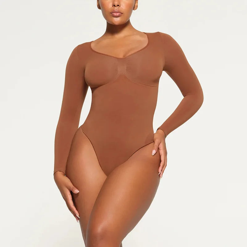 Flattering Long Sleeve Bodysuit for Every Occasion