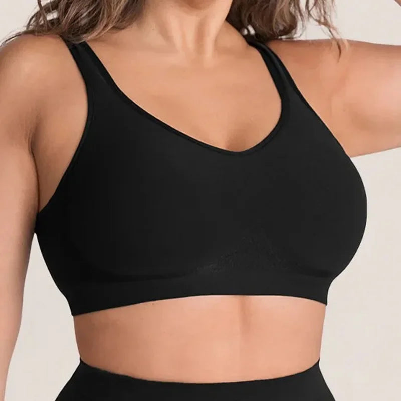 Comfort Fit Large Cup Bra – Wireless & Seamless