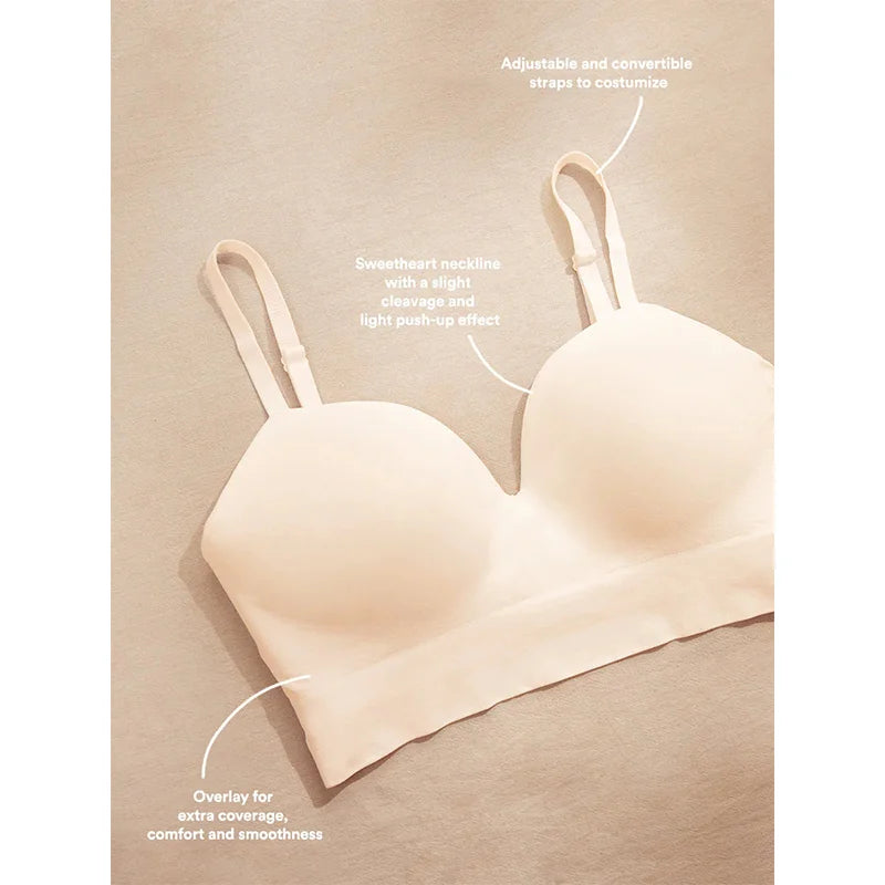 Wireless Plus Size Bra – Shaping, Gather-Up Design