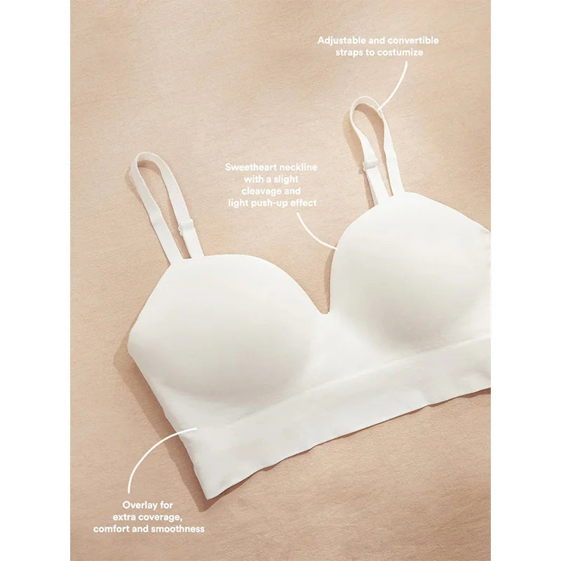 Wireless Plus Size Bra – Shaping, Gather-Up Design