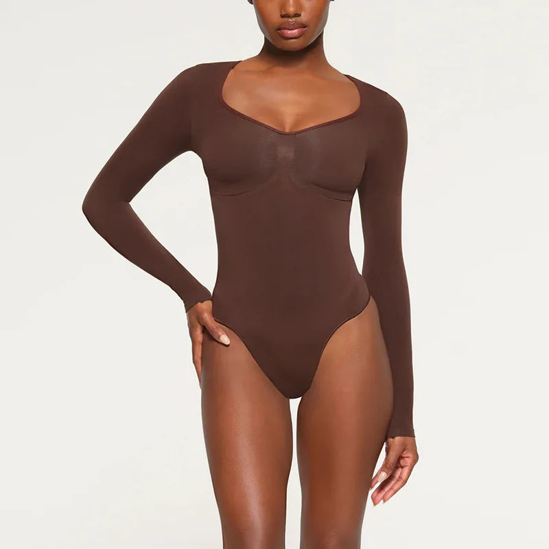 Flattering Long Sleeve Bodysuit for Every Occasion