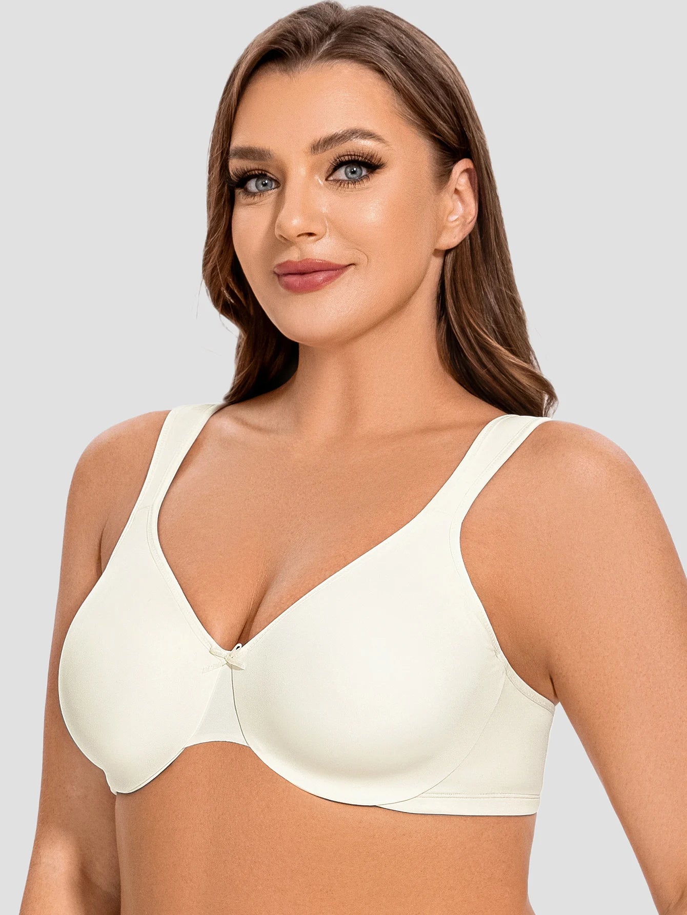 MELENECA Minimizer Bra – Seamless Plus Size Comfort