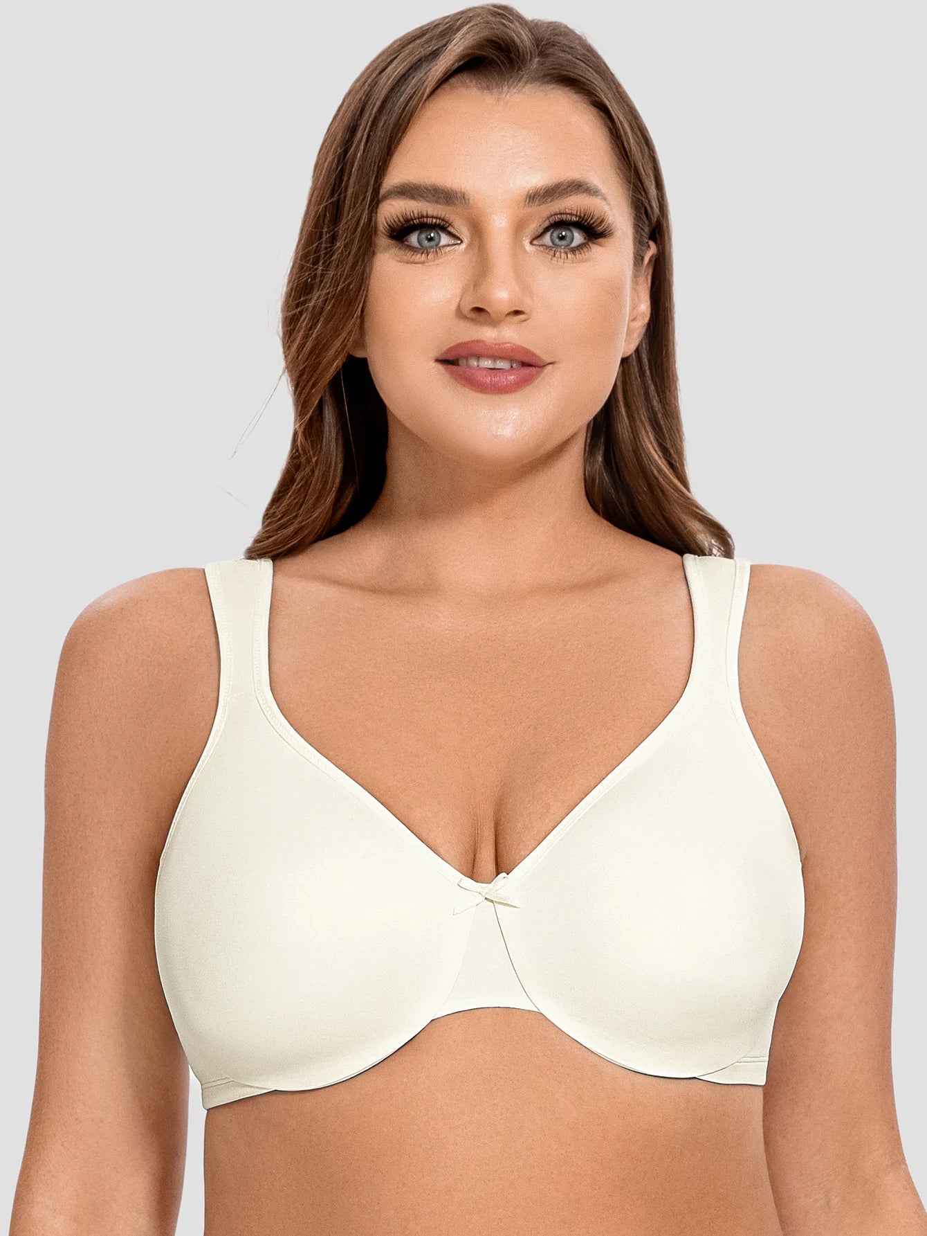 MELENECA Minimizer Bra – Seamless Plus Size Comfort