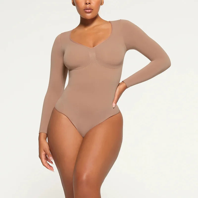 Flattering Long Sleeve Bodysuit for Every Occasion