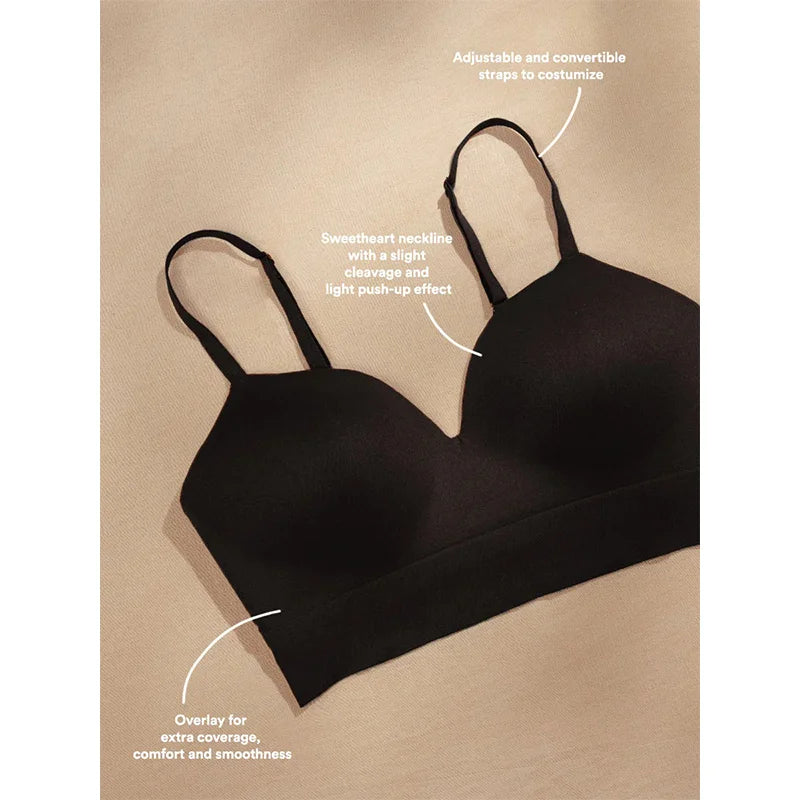 Wireless Plus Size Bra – Shaping, Gather-Up Design