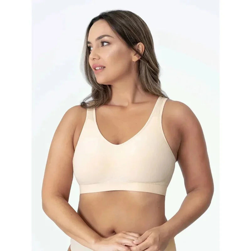Comfort Fit Large Cup Bra – Wireless & Seamless